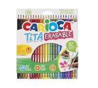 Carioca Matite Cancellabili TITA - 24 Pz