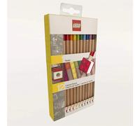 Matite Colorate 12pz + Toppers New Brick | Lego