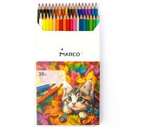 Matite colorate 36 colori per adulti, bambini - Matite colorate pre-appuntite e infrangibili, matite colorate di alta qualità per disegnare, dipingere e arte, set di matite colorate, matite in legno