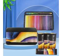 Matite Colorate A Base D'Olio Da 12/18/24/36/48/72 Colori Per Bambini