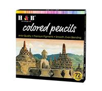 Matite Colorate a Olio Set 72 Colori Matite Colorate Pre-affilate per Schizzi Forniture d'Arte per Studenti Adulti Artisti Disegno Schizzi Libri da Colorare Decorazione Progetti Fai da Te