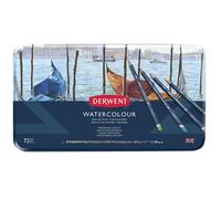Matite colorate acquerellabili - Derwent - Acquerello - Set da 72 - QualitÃ professionale - TonalitÃ morbide