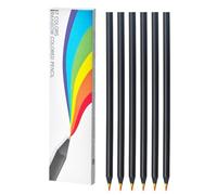 Matite Colorate Arcobaleno 7 in 1, Set di 6 Matite Colorate Professionali, Matite Arcobaleno, Regali per Feste di Compleanno, per Adulti Ideali per Arte Disegno Colorazione e Schizzi, Artigianato