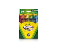 Matite colorate Crayola Twistables Always Sharp, strumenti artistici per bambini, confezione da 30