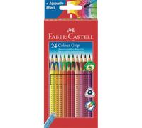 Matite colorate Faber-Castell Colour Gri astuccio di cartone da 24 - 112424