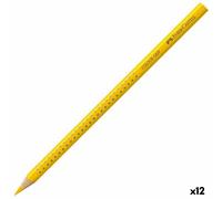 Matite colorate Faber-Castell Colour Grip Giallo [12 Unità]