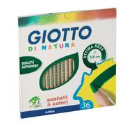 Matite colorate GIOTTO di Natura assorti astuccio da 36 - F240800