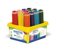 Matite colorate Giotto Mega in conf. 108 colori assortiti F523500