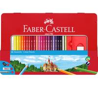 Matite Colorate Il Castello Permanenti Pezzi 48 Scatola In Metallo