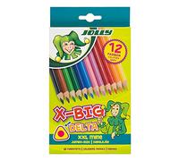 Matite Colorate Triangolari Grandi X-Big Delta 12 Colori