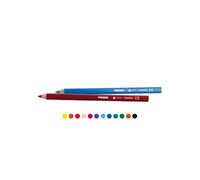Matite colorate Jumbo - diametro mina 5,5 mm - 12 colori - Primo - astuccio 120