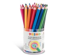 Matite colorate jumbo Primo - 33x25x33,5 cm - bicchiere - assortiti - 521B36 (co