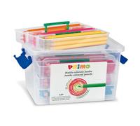 Matite colorate jumbo Primo - 53x26,5x29 cm - valigetta - assortiti - 511MAXI120