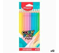 Matite colorate Maped Color' Peps Multicolore 12 Pezzi [12 Unità]