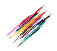 Matite Colorate per Bambini a Doppia Testa Set da 24 Colori per Colorare Graffiti per Bambini Sotto i 3 Anni