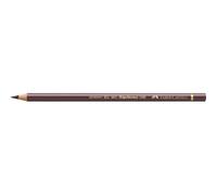 Matite colorate permanenti Faber Castell Polychromos mina 3,8 mm conf. 6 pezzi - Marrone van-Dyck - 110176