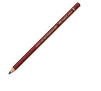 Matite colorate permanenti Faber Castell Polychromos mina 3,8 mm conf. 6 pezzi - rosso indiano - 110192