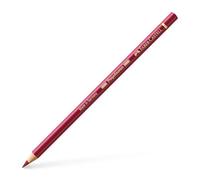 Matite colorate permanenti Faber Castell Polychromos mina 3,8 mm conf. 6 pezzi - rosso scuro - 110225