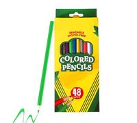 Matite colorate - Set pre-affilato da 48 pezzi, penne da disegno da 2,8 mm, forniture artistiche durevoli per bambini, adulti, insegnanti | Schizzo creativo pittura pittura lezione hobby regalo