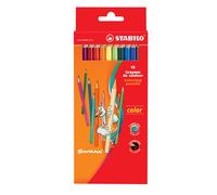 Matite colorate Stabilo - 162964 Matite da disegno colorate di colori assortiti e tratto 2.5 mm in confezione da 12 Pz.