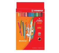 Matite colorate Stabilo Color assortiti Conf. 18 pezzi - 1918/77-01