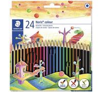 Pastelli colorati Noris Colour - Staedtler - Astuccio 24 pastelli colorati