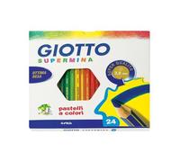 Matite Colorate Supermina Giotto Fila - 3,8 mm - 235800 (Assortiti Conf. 24)