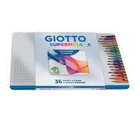 Matite Colorate Supermina Giotto Fila - 3,8 mm - 236900 (Assortiti Conf. 36)