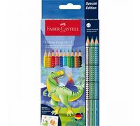Faber-Castell Colour Pencil Colour Grip dinosaurus 10+3 Colouring pencils set, 1