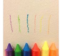 Matite da Bagno Non Baby Giocattoli Vasca Colorati Facilmente Lavabili, senza Pericolo per i Bambini, 1 Set Matite Bagno per il Bambino Pittura Felice (COLOR)