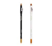 Matite da Barbiere,2 PCS Penna per Sopracciglia Riempitivo Matita Barba Matita Tracer Barba Penna di Allineamento della Barba Strumenti per la Cura della Barba da Uomo