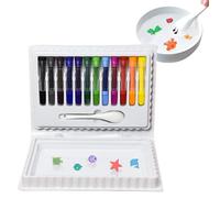 Matite Da Disegno Di Bacio - Matite Artistiche Ad Acquerello Con Filigrana | Marcatori Eliminabili | Matite Da Disegno A 12 Colori Per La Scuola, A Casa, Prescolare E Principianti
