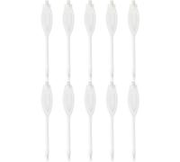 Matite da golf, robuste 10 pezzi, con clip ovali, durevoli pennarelli da 2H, per statistiche di gioco, analisi sportive, note di corso, pratici pennarelli per golf