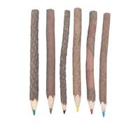 Matite Di Legno - Ramoscello Naturale, Matite Lunghe Rustiche, Set 6 Pezzi | Penne Vintage Per Disegno Scrittura Scuola Ufficio Eventi Feste Campeggio Pittura Creativa Lavoro E Attività All’aperto