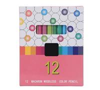 Matite di matite colorate senza legna per le matite colorate assortite per il disegno di disegni e progetti d'arte 12 pacchetto (Tipo 1)