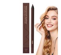 Matite Eye Liner,2 In 1 Resistente alle Tracce Matite Per Sopracciglia E Penna Eyeliner | Trucco Di Bellezza Liscio E Impermeabile Con Penna Per Sopracciglio Per Viaggi Nuoto Sere