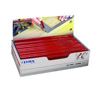 MATITE FALEGNAME LYRA 333 ROSSE PUNTA MORBIDA