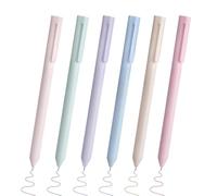 Matite gel - liscia | Set di scrittura retrò a scelta diversa, impugnatura comoda, penna a per disegnare, studiare, classe, università, viaggi, scuola, compleanno