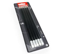 Matite In Grafite Bruynzeel Senza Glutine Con Punta In Gomma Confezione Da 5
