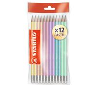 Matite in grafite Stabilo Swano Pastel H ecopack 12 pz F52269