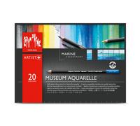 Matite Museum Acquerelle Pezzi 20 Assortimento Marina, Scatola In Cartone Caran