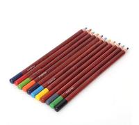 Matite Pastello, Matita Set per Disegnare Matite di Carbone a Gesso Pastello a Carbone Matita 12pc Colorate per Schizzi, Disegno, Ombreggiatura, Colorazione, Stratificazione (Matita rosa