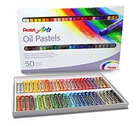 Matite pentel oil pastello scatola di 50 colori assortiti