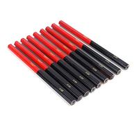 Matite per Carpentieri, 9 Matite Esagonali per Carpentieri per la Lavorazione del Legno Rosso Blu 2-Core Hex 2-Head Matita per Falegnameria Fai-da-te Mark Pen Hand, Matite per