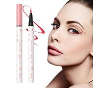 Matite per Occhi,Colorato Matte a Lunga Durata - Eyeliner Liquido Nero dal Tratto Liscio,Per Donne e Ragazze per Appuntamenti Matrimonio Fotoshoot Festa di Compleanno Vacanza