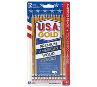 Matite pre-temperate Write Dudes USA Gold Premium Cedar n. 2, confezione da 12 (DDR56)