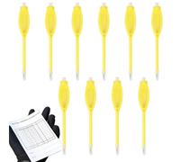 Matite Punteggio Golf - 10 Golf Scoring Penna Con Clip Eraser | Strumenti Di Scrivere Esercizio Sport Golfing Game Supplies | Scrivere Piombo Per Eventi Sportivi Riunioni E