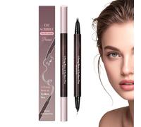 Matite Sopracciglia Per Donne | Resistente All'Acqua 2 In 1 Sopracciglia, Per Il Trucco Per Occhi | Per Il Trucco Di Bellezza Per Donne E Ragazze In Incontri, Feste E Riunioni