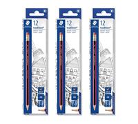 Matite Staedtler Tradition Con Gomma Confezione Da 36 Grade HB