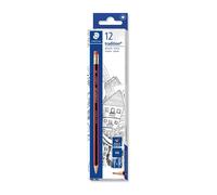 Matite Staedtler Tradition Con Gomma In Scatola, Grado HB, Confezione Da 12
